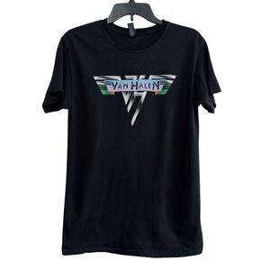 Van Halen Grunge Classic Black Short Sleeve Tee